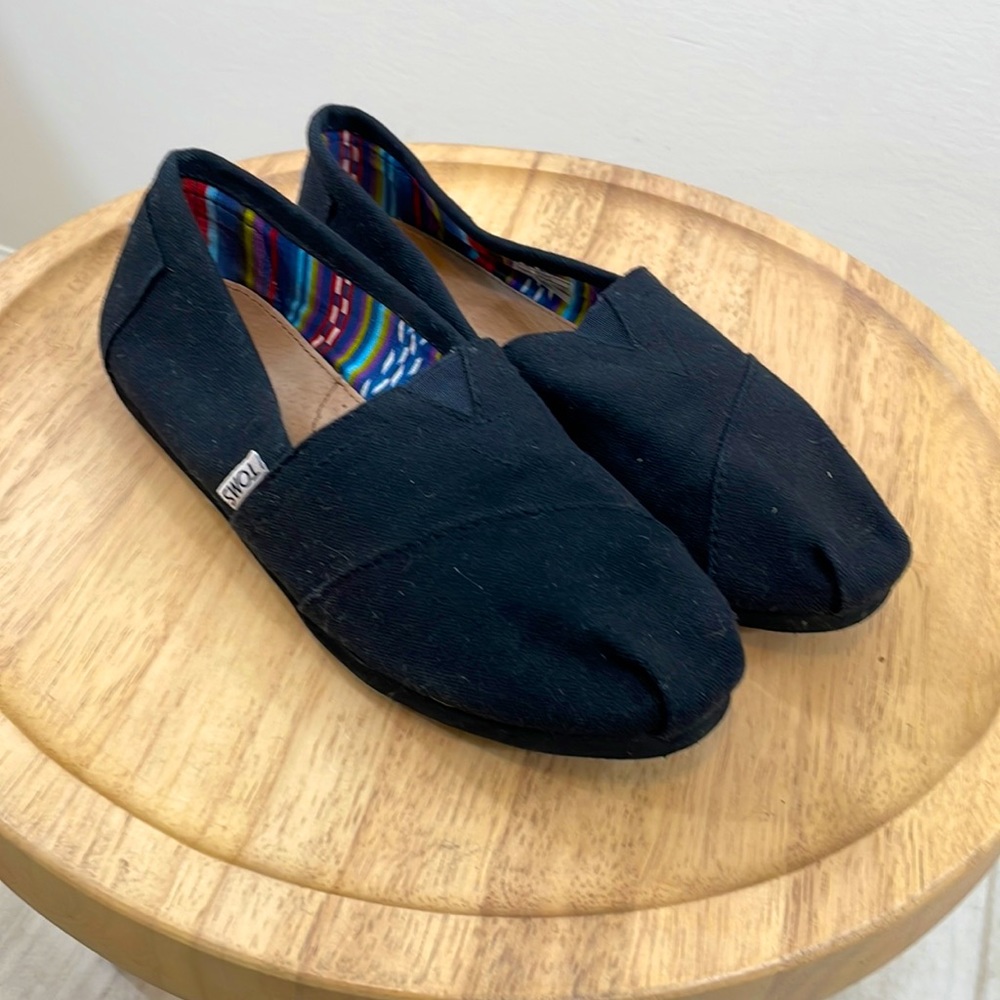 TOMS Women's Classic Core Alpargata Slip-On size 8
